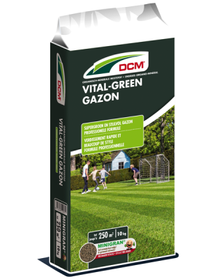 Vital-Green DCM Rasendünger 10 Kg - 250m²