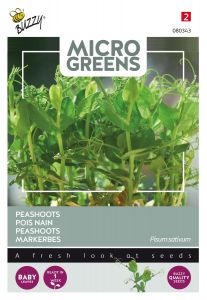 Buzzy Microgreens, Markerbsen