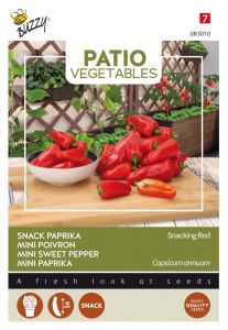 Buzzy Patio Veggies, Mini Paprika Snacking Red